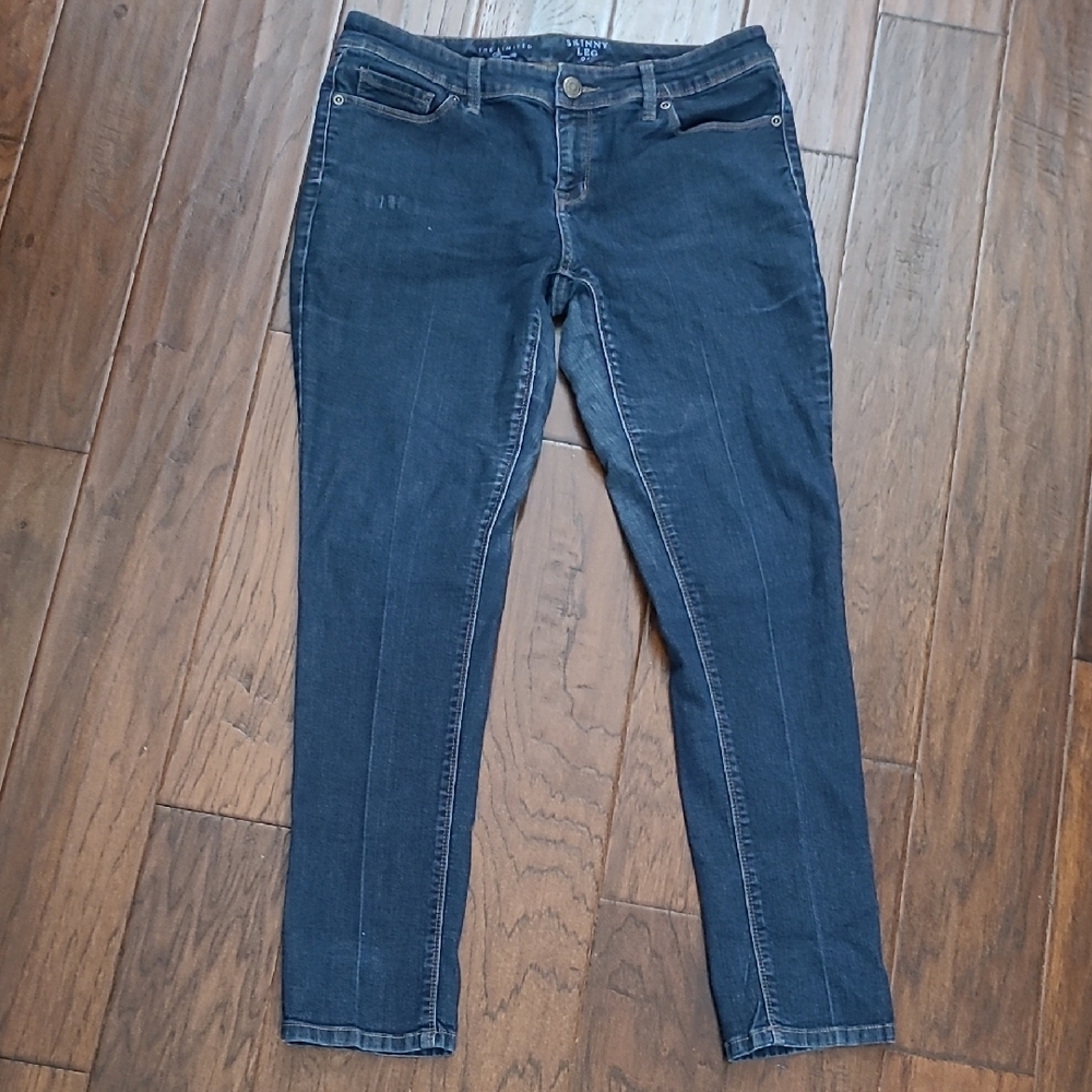 The Limited Dark Blue Skinny Leg 917 Jeans size 14 SHORT